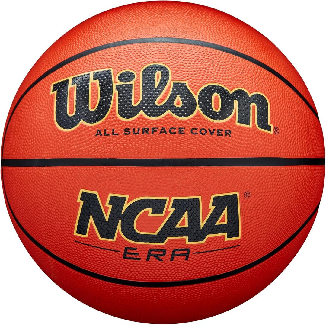 WILSON NCAA Era Basketballs - Size 5, Size 6 and Size 7 (Brown)
