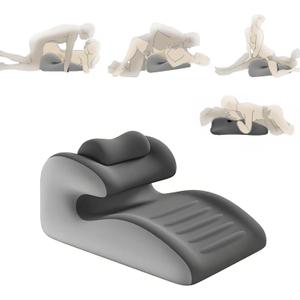 Couples Intimate Position Wedge Pillow - Extra Large Firm Memory Foam, Hip Retains shape, discreet & versatile. Minimalist packaging for easy storage. Ideal for hip support & intimate positioning, 22.8" x 15.7" x 12.2