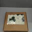 Ling's moment Artificial Flowers 25Pcs Ivory Roses Decor w/Stems,3" Real Touch DIY Foam Floral for Wedding Bouquet/Centerpieces, Outdoors Party Backdrop, Room/Table, and Garden/Pot Decorations