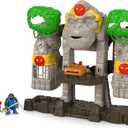Fisher-Price Imaginext Preschool Toy Gorilla Fortress Playset with Poseable Figures & Accessories for Pretend Play Ages 3+ Years