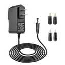 Bccxzm 15V 1A~1.5A Adapter Charger Charging Cable Cord for Peak 450A 500A 600A 800A 1000A Auto Battery Booster Jump Starter, Compatible Beatit,Tacklife,Gooloo & More Portable Car Jump Starter