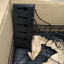 Large Dish Drying Rack for Kitchen Counter, Detachable Large Capacity Dish Drainer Organizer, 2-Tier Dish Racks with Utensil Holder