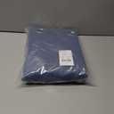 NICETOWN 100% Blackout Blind, Laundry Room Decor Window Treatment Curtains, Stone Blue, 1 PC, 52 inches x 90 inches, Thermal Insulated Energy Smart Drape and Drapery for Villa, Hall and Studio