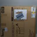 keny 29"-42.5" Baby Gate for Stairs, Auto Close Safety Dog Gate, Pressure Mounted Easy Walk Through Pet Gate for Doorways, Durable Stair Gate, 30" Tall, Black