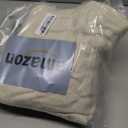 Chihee Hammock Chair Hanging Chair with Foot Rest 2 Cushions Max 500lbs Robust Metal Spreader Bar Collapsible Easy Storage Soft Cotton Swing Chair Strong Strap Iron Carabiner Side Pocket Included (Creamy White)