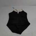 Womens One Piece Swimsuit Tummy Control - Slimming Bathing Suit V Wired Full Coverage 2025 Swimwear Black and White, XL