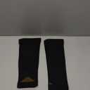 Doctor's Select 2 Pairs Copper Calf Compression Sleeve - Compression Calf Sleeves Men, Compression Sleeves for Men Leg, Shin Splint Compression Sleeve, Black with Copper