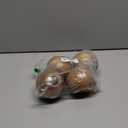 3 Inch Wooden Sofa Legs - Solid Wood Sofa Furniture Replacement, Cabinet/Desk/Bookcase Legs DIY, with Mounting Plate & Screws Set of 4