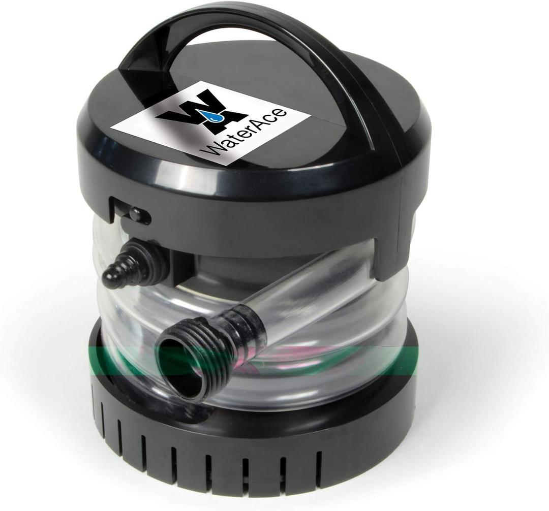 WABPU Submersible Utility Pump, Black
