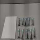 Replacement Toothbrush Heads Compatible with AquaSonic Black Series 10 Pack for Vibe Series Black Series pro, and for Duo Series pro Electric Toothbrush