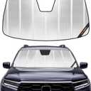 Pigenius Windshield Sun Shade for Honda Pilot 2023-2026, Custom Front Window Sunshade - BLAZBLOCK