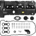 11127552281 N52 Engine Valve Cover w/Caps & Bolts