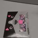 Anti Slip Dog Socks to Prevent Licking Paws  Double Side Paw Covers Dogs Grip Sock for Hardwood Floors, No Twist Dog Booties Grippy Socks for Small Medium Large Senior Dogs, Dark Grey and Pink, S