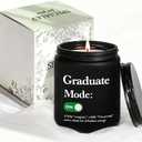 2026 Graduation Gifts for Her Him, Congratulations Grad Decoration for Women Men, Graduate Presents for Masters Degree High School College PHD Nurse, 7oz Funny Lavender Scented Candle, Style-K