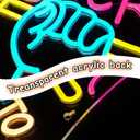 LUCUNSTAR Back to School Neon Sign Neon Signs for Wall Decor School Classroom Decor Neon Book Light Sign for Classroom with Dimmable Switches for Classroom Decor