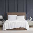 Linen Closet Luxury Cotton 600 Thread Count Performance Cotton 4-Piece Sheet Set, King, White