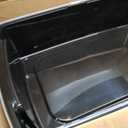IRIS USA Cat Litter Box XX-Large Open Top with High Sided Walls Tall Scatter Shield Scoop Included Easy Clean Plastic Pan for Big Cats Kittens Multi-Cat Households 30"L x 20"W x 14"H Black