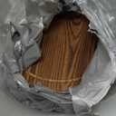 3-Pack Wood Plant Stands Indoor, Single Plant Stand for 6-12 Inch Pots, Mid-Century Modern Plant Stool, Tall Plant Stand for Large Plants Perfect Fit for Living Room, Balcony, Office (heavy burnt color)