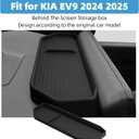 Behind The Screen Storage Box for KIA EV9 2024 2025 Center Console Organizer Dashboard Storage Box Fit 12.3-inch Screen Interior Accessories