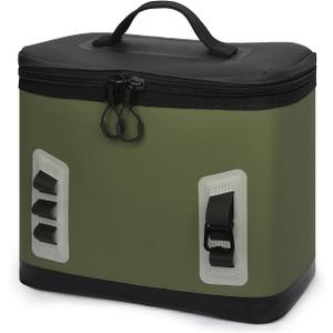 Soft Cooler - Insulated Leak-Proof Cooler Bag， Ice Chest Portable Ice Chest for Camping, Beach, Travel, Picnic, Fishing  (12Cans)