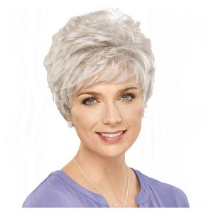 Human Hair Wigs Hair Short For White Women For White Women Short Bob Wigs Silver Wig Natural Hair