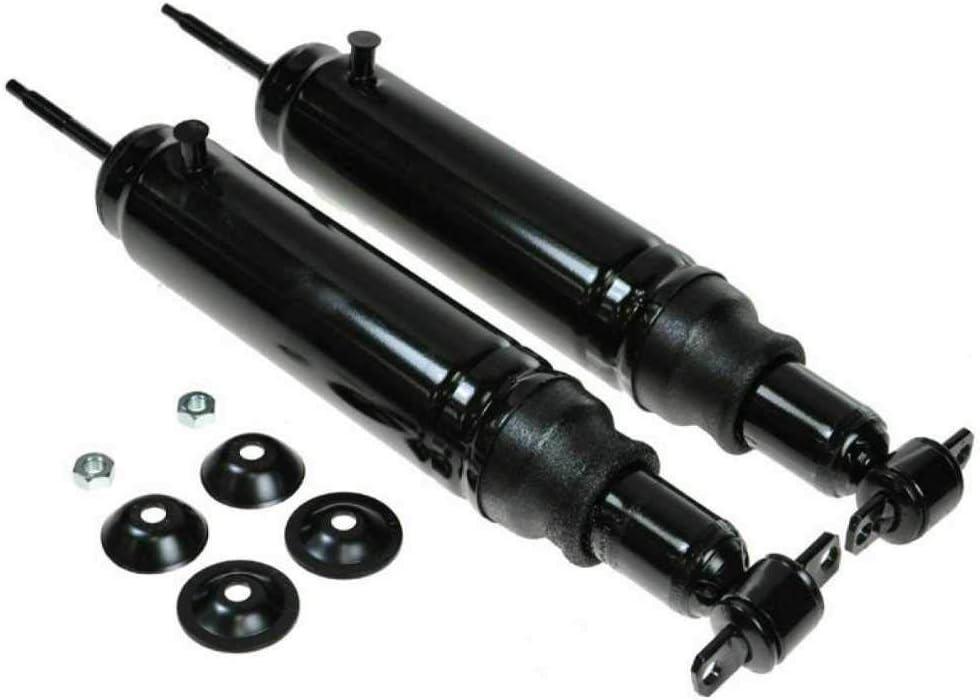AutoShack Rear Shock Absorbers Pair of 4 Replacement for Oldsmobile Aurora Pontiac Bonneville Buick Park Avenue LeSabre Riviera 2006-2011 Lucerne Cadillac Seville DeVille 2006-2011 DTS V6 FWD KS10824