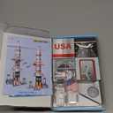 Magnetic Tiles Space Rocket Set,46 PCS Magnetic Building Blocks for Kids 3+, STEM Learning Toys, Safe & Durable Creative Construction Play, Gift for Boys & Girls