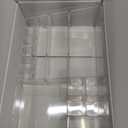 STORi Audrey Clear Vanity Makeup Organizer | 15-Compartment Holder for Brushes, Eyeshadow Palettes, & Beauty Supplies | Stacks on Audrey Storage Drawers | Made in USA