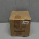 Napco Imports Decorative Home or Garden 5 x 5 Inch Indoor or Outdoor Flower Pot Planter Yellow and Beige Sunflower