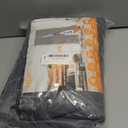 Magnetic Thermal Insulated Door Curtain (Fits Door Size 36" x 80") - Heavy Duty Oxford Soundproof Door Cover, Automatic Close Hands-Free Privacy Screen for Winter, Pet Friendly Draft Stopper (Gray)