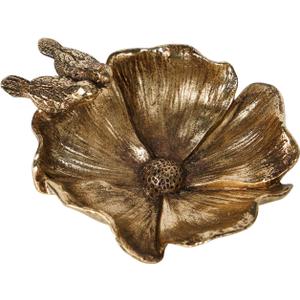 NIKKY HOME Small Jewelry Dish Tray, Vintage Bird Ring Holder, Gold Jewelry Tray, Trinket Dish Vanity Tray for Dresser Christmas Birthday Wedding Gifts