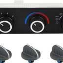 BHB 599-217 Climate Control Module Compatible with 1996-2020 Chevy Express Kodiak Astro & GMC Savana Safari Topkick AC Control Panel Replacement for OE 15073274, 15130959, 94666468