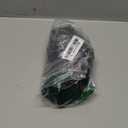 Kuoser Dog Surgery Suit Female Spay Male Neuter, Dog Leg Sleeve to Stop Licking Soft Dog Onesie for Abdominal Wound, Dog Recovery Suit Rear Leg Sleeves Pet Elbow Brace Protector, Black M (Medium (Back Length: 34CM / 13.38"))