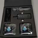 MENERESAS 3-in-1 Wireless Mic: for iPhone, Android, Camera