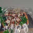 Trick or Treat - Halloween Door Sign, 12 Inches, Halloween Pumpkin Design with Bow, Front Door Decoration for Halloween, Home, Garden, Porch, Wall Decor