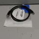 Cable Matters 10Gbps Snagless Short Cat 6 Ethernet Cable - 3ft, Cat 6 Cable, Cat6 Cord, Ethernet Cord, Black