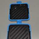 Golden Toastie Maker Microwavable for Sandwiches Grilled Cheese (Blue)