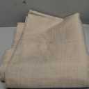 Fitable Nature Faux Linen Tablecloths Rectangle 60 x 84 Inch - 2 Pack Neutral Table Clothes for 4-6 Foot Tables, Wrinkle-Proof Faux Burlap Table Cover for Dining, Farmhouse, Outdoor Picnic, Camping