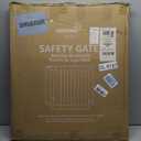 Grownsy Baby Gate for Stairs- No Bottom Bar, 29.8 to 43.5 for Child and Pet, Dog Gate with Auto-Close & One-Hand Operation, Hardware-Mounted (Drill Needed) Installation for Doorways and Indoor Use