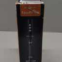 FoodVille MF02 Rechargeable Milk Frother Handheld Foam Maker with Stainless Whisk for Cappuccino, Latte, Bulletproof Coffee, Keto Diet, Protein Powder, Matcha (Dark Black)