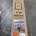 PetSafe Sliding Glass Pet Door - No-Cut DIY Install Doggy Door for Renters - Aluminum Frame - Adjustable Height 91 7/ 16" to 96" - Ideal for Medium Dogs Up to 40 lb - White