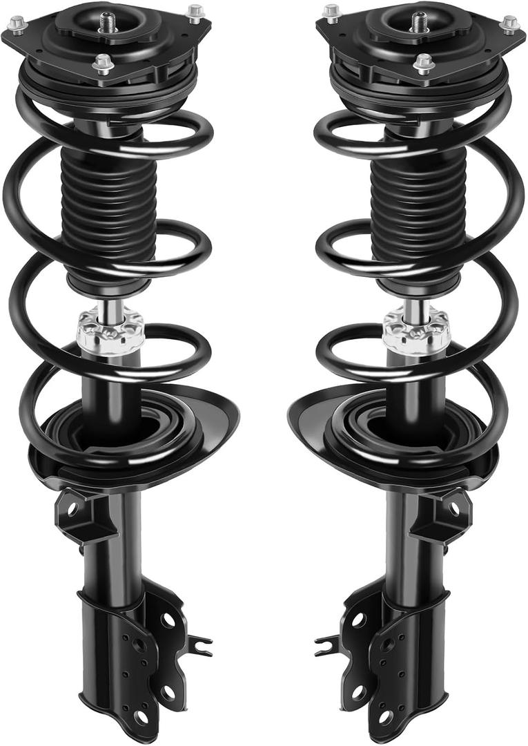 Front Complete Struts & Coil Spring Assembly Compatible for Nissan for Rogue 2012-2013 for Nissan for Rogue Select 2014-2015 2.5L AWD, Set of 2 Shocks & Struts Replace 272898 272609