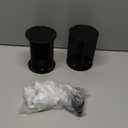 6" Straight Air Helper Spring Spacer, Heavy-Duty Steel Compatible with Ford F150/F250/F350, Chevy, GMC, Ram, Toyota Air Springs Lift Spacer (7X1272)