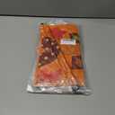 2 x OHOME Thanksgiving Decorations - GIVE THANKS Porch Banner | Fall Decor for Indoor Outdoor Outside - Friendsgiving Party Decorations Autumn Pumpkin Welcome Door Sign for Home Yard Wall (orange)