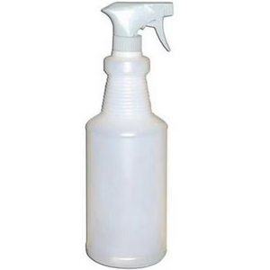 Sprayco Clear Spray Bottle - 32 Oz., Adjustable Spray, Dilution Scale, Model# P-32