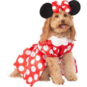 Disney: Minnie Mouse Pet Costume for For Dogs or Cats by Rubies, Small (Small (Pack of 1))