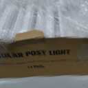 VOLISUN Solar Post Cap Light Outdoor Waterproof 12pack,Solar Fence - Post Lights for 4x4 5x5 6x6 Wooden/Vinyl Post,White Deck Cap Light Solar Powered with Warm White for Garden/Patio/Porch (12 Pack, Off-White)