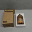 Essential Oil Diffuser Hand Blown Glass Aromatherapy Diffuser - Ultrasonic Cool Mist Scent Aroma Diffuser, Whisper Quiet with Auto Shut-Off, Timer Setting &7 Colors Night Light for Home (Brown Rock)