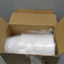 100 Pcs 32 Oz Disposable Plastic Bowls Stackable Salad Bowls Large Serving Soup Tableware Candy Bar Containers for Party Salad Bar Buffet Serving (White)