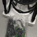 Greenhouse Heater with Thermostat, 1500W Outdoor Heater with Fast Heating, Overheat Protection, Grow Tent Heat for Greenhouse, Garden, Flower Room (Silver)